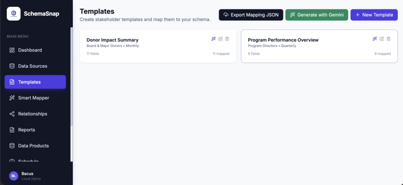 SchemaSnap – screenshot 1