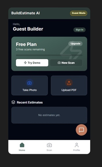 BuildEstimate-AI – screenshot 3