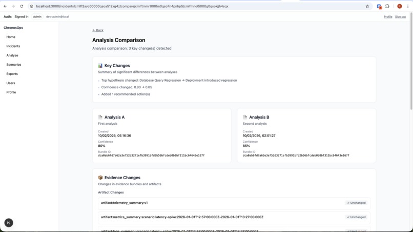 ChronosOps — Autonomous AI for Incident Resolution – screenshot 13
