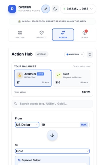 Diversifi – screenshot 1