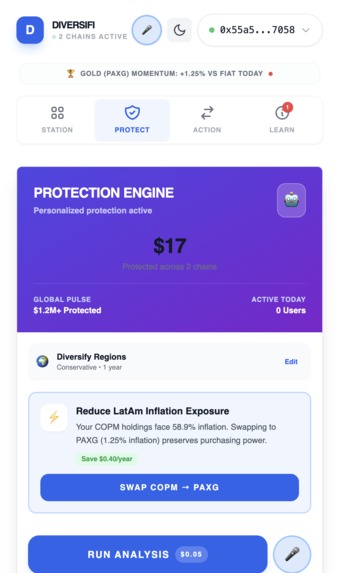 Diversifi – screenshot 3
