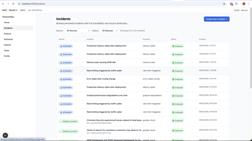 ChronosOps — Autonomous AI for Incident Resolution – screenshot 15