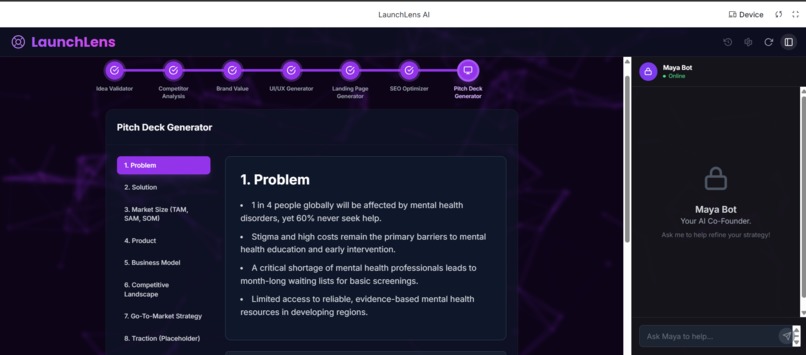 LaunchLens AI  – screenshot 7