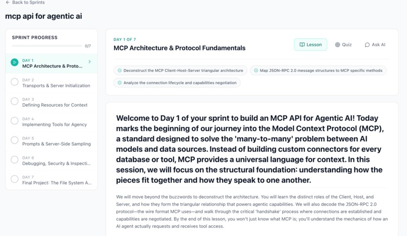Sprint Planner – screenshot 1