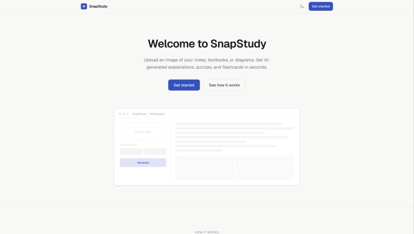 SnapStudy – screenshot 2
