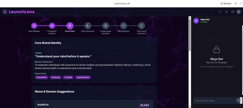 LaunchLens AI  – screenshot 5