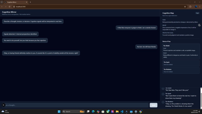 Cognitive Mirror – screenshot 2