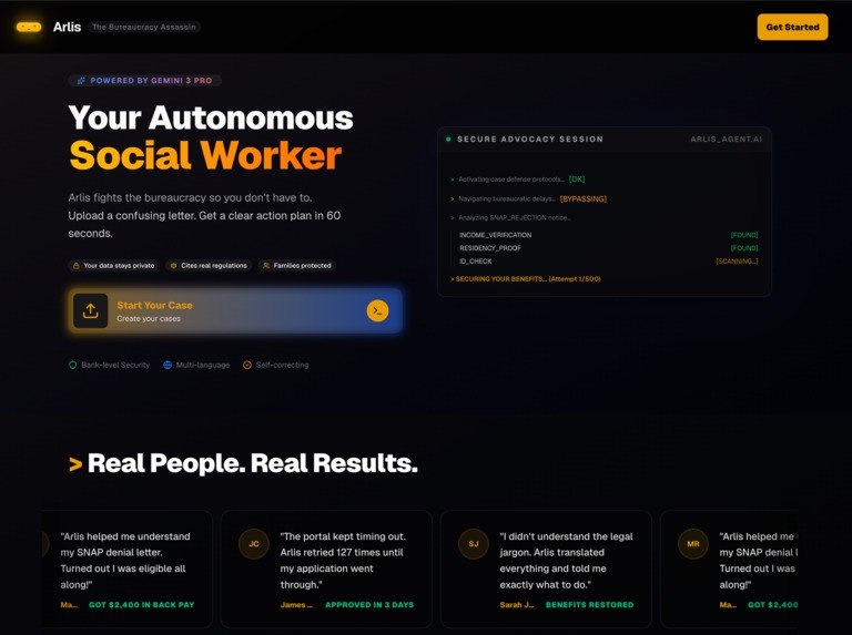 Arlis AI -The Bureaucracy Assassin – screenshot 1