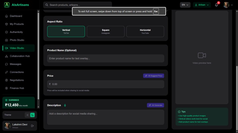AI-X-Artisans – screenshot 9
