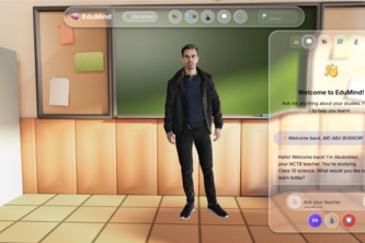 EduMind — AI Virtual Teacher with Lip-Synced 3D Avatar