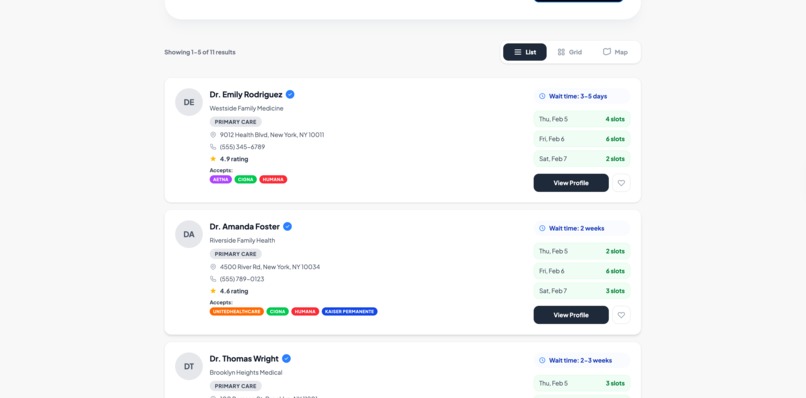 Symptra: AI Symptom-to-Specialist Navigation – screenshot 4