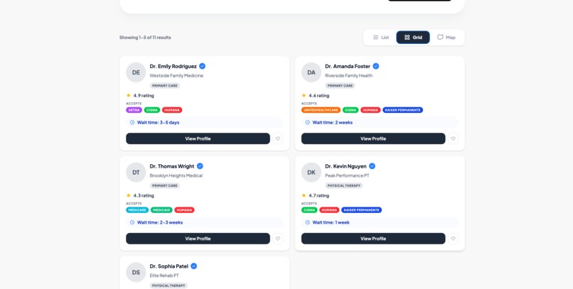 Symptra: AI Symptom-to-Specialist Navigation – screenshot 6