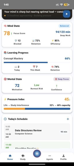 Kaironex: Autonomous Cognitive Infrastructure for Students – screenshot 4