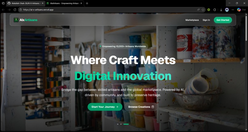 AI-X-Artisans – screenshot 1