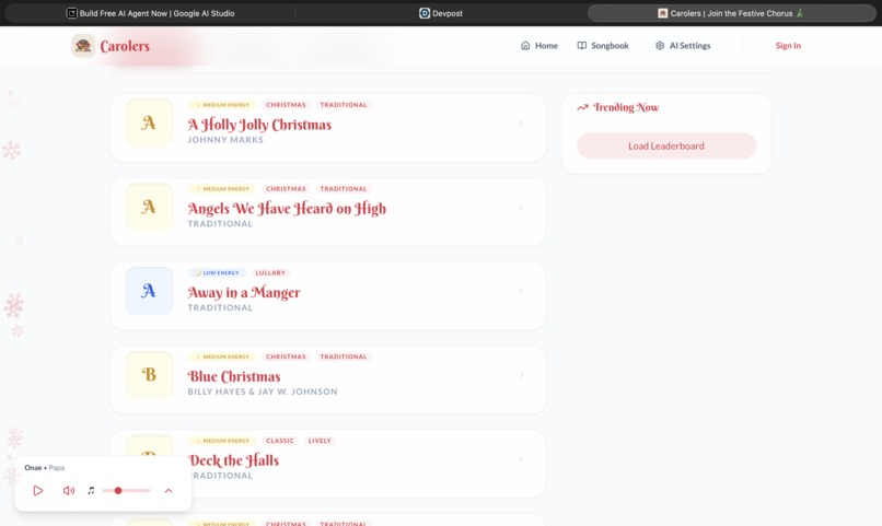Carolers – screenshot 1