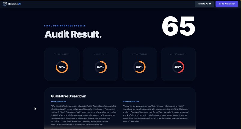 HireLens – screenshot 2