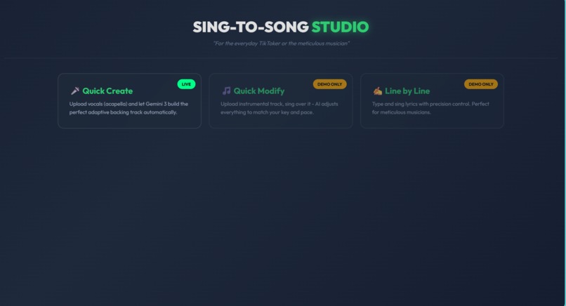 Sing-to-Song – screenshot 1