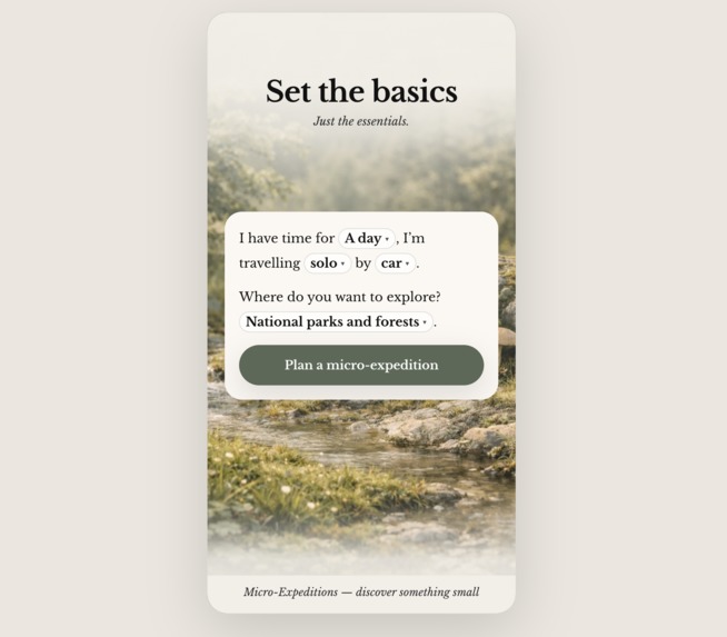 Micro-Expeditions – screenshot 2