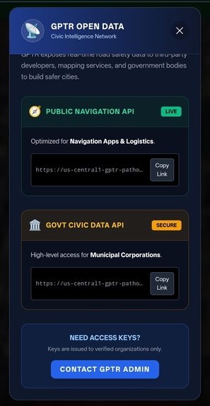 GPTR – AI-Powered Road Hazard Intelligence System – screenshot 3