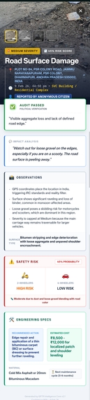 GPTR – AI-Powered Road Hazard Intelligence System – screenshot 9