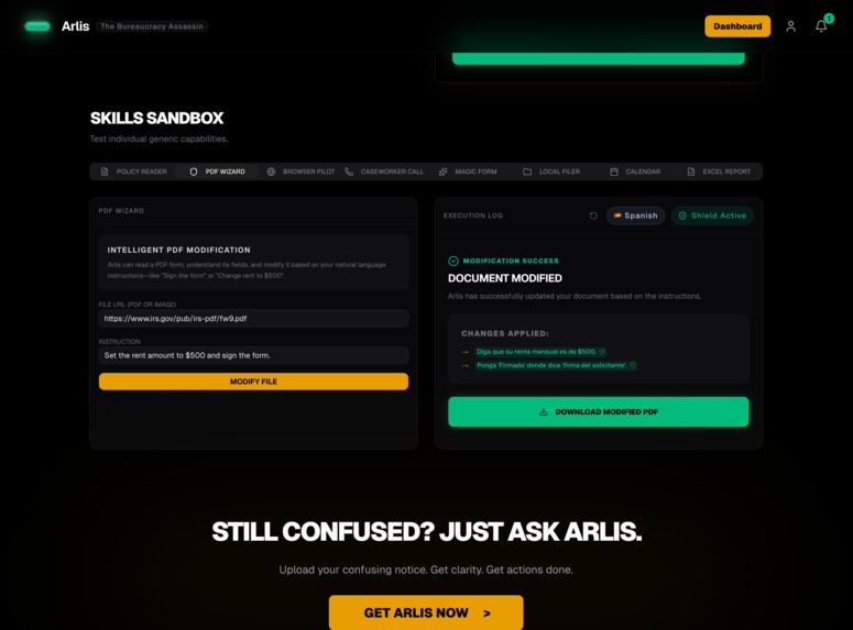 Arlis AI -The Bureaucracy Assassin – screenshot 7