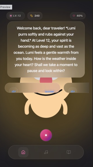 Lumi – AI-Driven Evolutionary Mindfulness Companio – screenshot 5