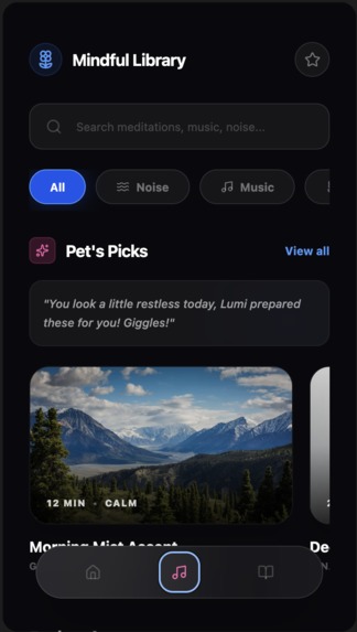 Lumi – AI-Driven Evolutionary Mindfulness Companio – screenshot 8