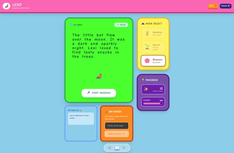 Lexi: AI-Driven Neuro-Phonetic Decoder for Dyslexia – screenshot 2