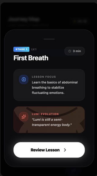 Lumi – AI-Driven Evolutionary Mindfulness Companio – screenshot 11