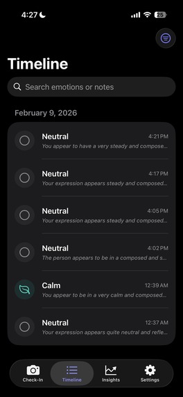 MoodMirror – screenshot 2