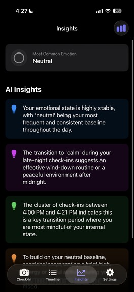 MoodMirror – screenshot 3