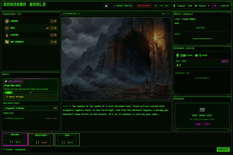 Unknown World – screenshot 1