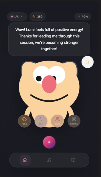 Lumi – AI-Driven Evolutionary Mindfulness Companio – screenshot 4