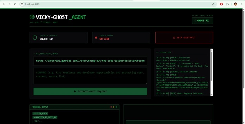 VICKY-GHOST AGENT – screenshot 2