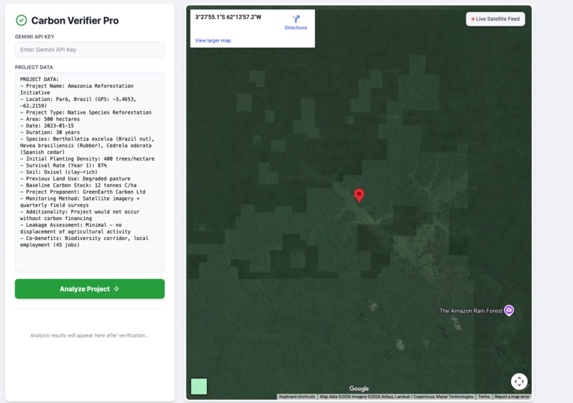 Carbon Credit Allocation and Verifier – screenshot 2