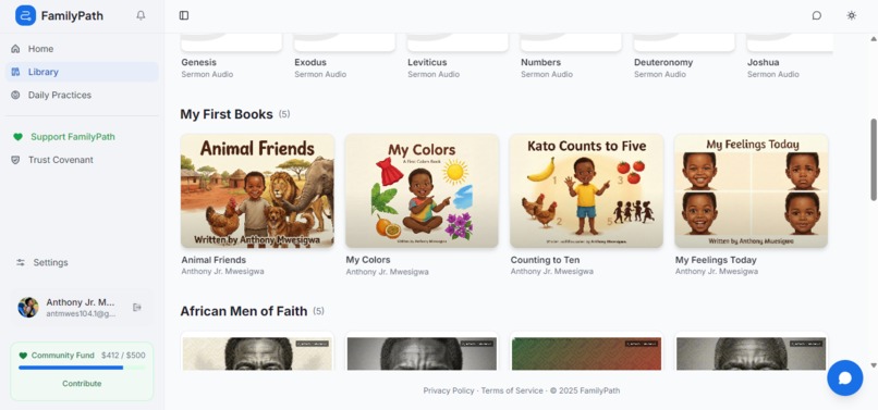 The Familyl Path App – screenshot 3