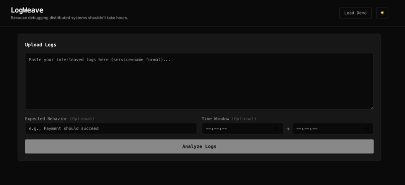 LogWeave – screenshot 3