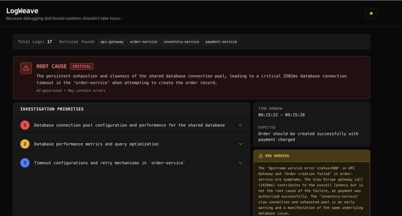 LogWeave – screenshot 4