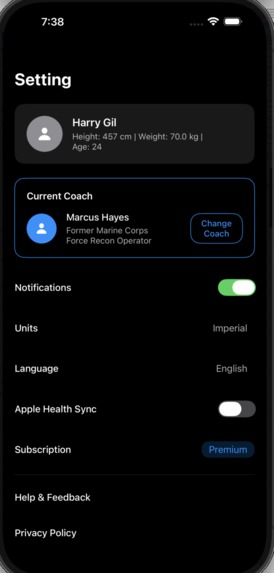 Vaylo Fitness – screenshot 1