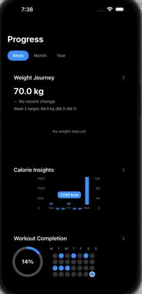 Vaylo Fitness – screenshot 2