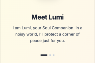 Lumi – AI-Driven Evolutionary Mindfulness Companio