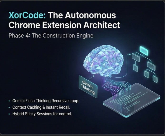 XorCode - Autonomous Chrome Extension Architect – screenshot 7
