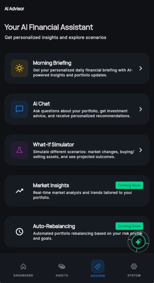 WealthScope – screenshot 2