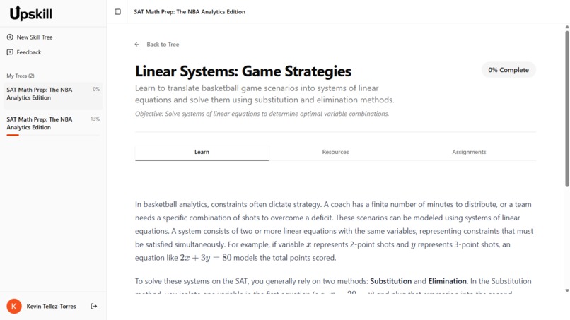 Upskill – screenshot 4