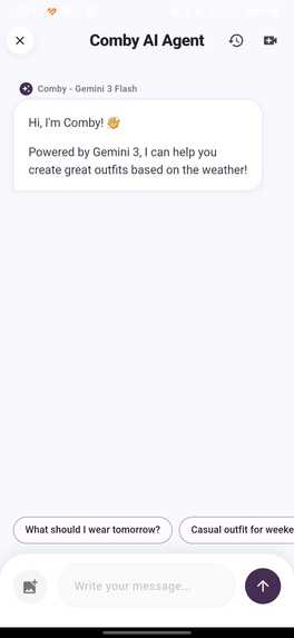 Comby: Agentic Fashion AI (Action Era) – screenshot 2