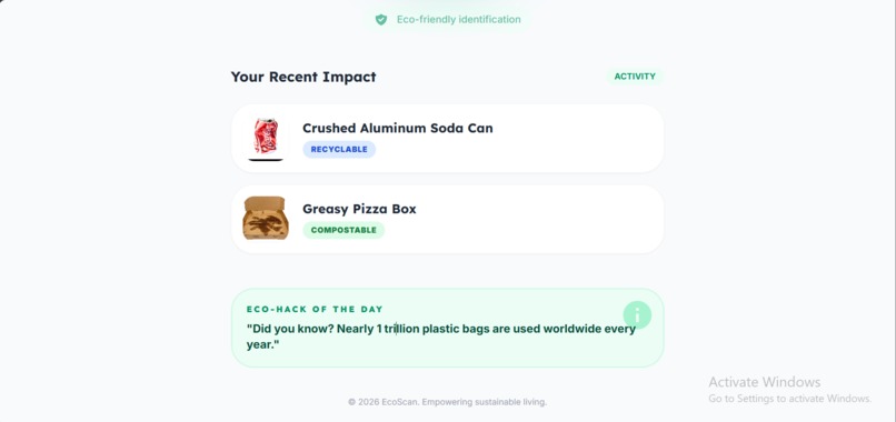 EcoScan  – screenshot 1