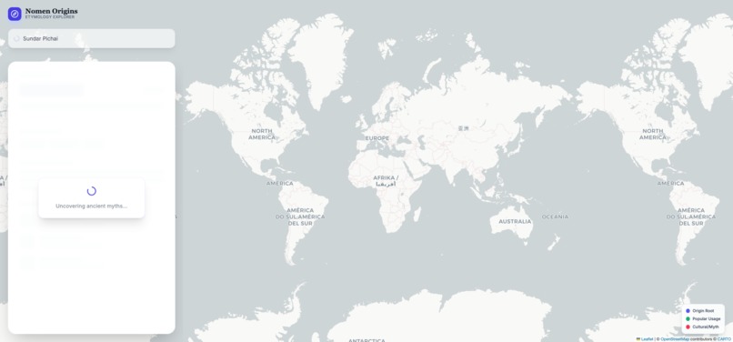 Nomen Origins – screenshot 1