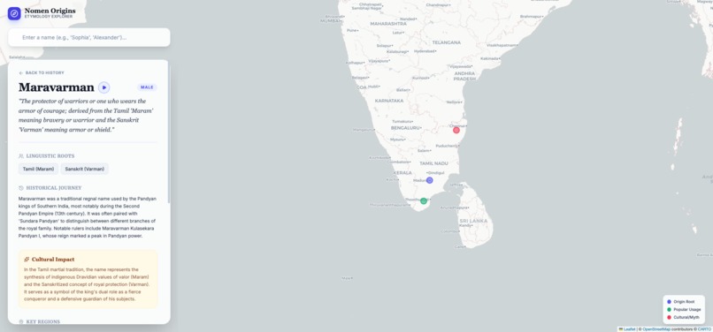 Nomen Origins – screenshot 2