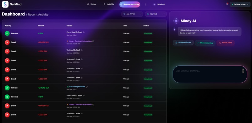 SuiMind – screenshot 11