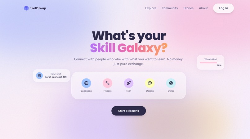 SkillSwap – screenshot 3